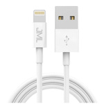 JML CD-117 USB LIGHTNING cable - 1.5A 1M - WHITE
