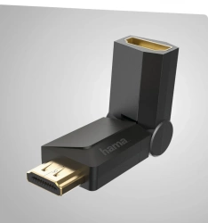 Adapter kątowy obrotowy Hama 4K gniazdo HDMI