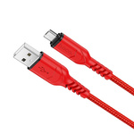 Kabel USB A do Micro USB Hoco 2,4A 1 m X59 czerwony