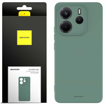 Spacecase Etui Silicone Case 3.0 Redmi Note 14 5G dark green