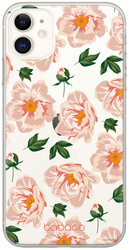 CASE OVERPRINT BABACO FLOWERS 014 IPHONE 13 PRO MAX TRANSPARENT