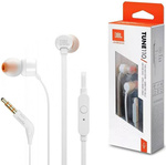 EARPHONES JBL T110  WHITE
