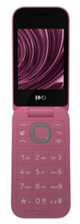 TELEFON KOMÓRKOWY HMD 2660 Flip 4G Dual 128MB 64MB RAM Raspberry Red