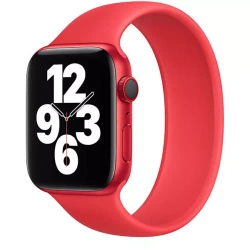 Apple Opaska APPLE WATCH SOLO LOOP MYTN2ZM/A  44/45/46/49MM SIZE 7 RED ORYGINALNA PLOMBA