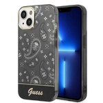 Guess GUHCP14SHGBNHK iPhone 14 / 15 / 13 6.1" czarny/black hardcase Bandana Paisley