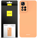 Spacecase Etui Silicone Case Redmi Note 11 Pro+ orange
