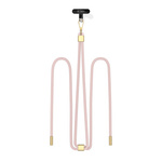 TECH-PROTECT C2S ROPE CROSSBODY STRAP BABY PINK/GOLD