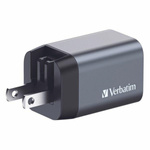 Verbatim Ładowarka sieciowa GaN 35WUSB-C/USB-A + Adapter EU/UK/US GNC-35 32200