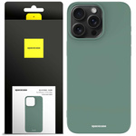 Spacecase Etui Silicone Case iPhone 15 Pro Max dark green
