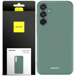 Spacecase Etui Silicone Case Galaxy M35 5G dark green