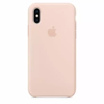 APPLE SILICONE CASE MTFD2ZM/A  IPHONE XS MAX PINK SAND ORYGINALNA PLOMBA