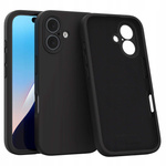 Spacecase Etui Silicone Mag iPhone 16 black