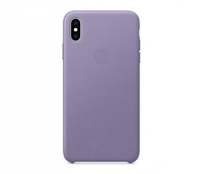 APPLE LEATHER CASE MVH02ZM/A  IPHONE XS MAX LILAC ORIGINAL SEAL