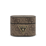 Guess GUACAPVSATML4GB AirPods Pro coverbrązowy/brown 4G Collection