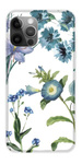 CASEGADGET CASE OVERPRINT BLUE FLOWERS IPHONE 12 / 12 PRO 6,1"