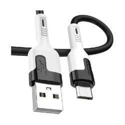 JELLICO USB KABEL - A6 3.1A MICRO USB 1M CZARNY