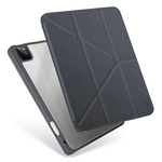 UNIQ etui Moven iPad Pro 12,9" (2021)Antimicrobial szary/charcoal grey