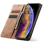Spacecase Etui Wallet iPhone Xs Max light brown