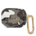 Guess GUAPUCAMG AirPods Pro coverczarny/black Camo Collection
