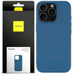 Spacecase Etui Silicone Case iPhone 16 Pro blue