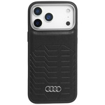 Etui Audi GT Synthetic Leather MagSafe   do iPhone 17 Pro Max czarny