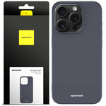 Spacecase Etui Silicone Case iPhone 15 Pro black