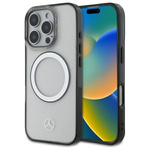 Mercedes MEHMP16L23HUOKC iPhone 16 Pro    6.3" transparent hardcase Printed logo MagSafe