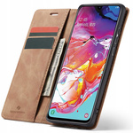 Spacecase Etui Wallet Galaxy A70 light brown