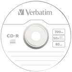 Płyta CD-R Verbatim Extra Protection     700MB 52X 100szt 43411