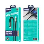 JELLICO cable B10 USB-C - USB-C PD 60W 1M Black