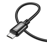 Kabel USB A do Micro USB Hoco 2,4A 2 m X89 czarny