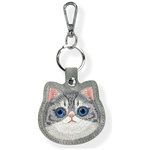 Etui na lokalizator / brelok Nimmy New   Big Eyed Pet 2.0 Cat szary