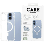 Etui CARE by PanzerGlass Fashionable     Samba w. White MagSafe do iPhone 17 przezroczysty