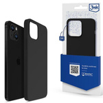 iPhone 13 case from the 3mk Silicone Case series - black