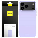 Spacecase Etui Silicone Case 3.0 iPhone 17 Pro Max purple