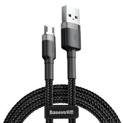Kabel USB do Micro USB Baseus Cafule 2A 3m (czarno-szary)