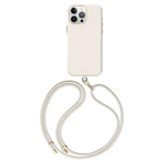 Etui Uniq Coehl Creme Magnetic Charging do iPhone 15 Pro - jasnoszare