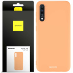 Spacecase Etui Silicone Case Galaxy A70 orange