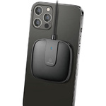 USAMS ŁADOWARKA INDUKCYJNA MAGNETIC MAGSAFE 15W IPHONE 12 CZARNA