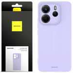 Spacecase Etui Silicone Case 3.0 Redmi Note 14 5G light purple