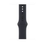 APPLE STRAP SILICONE  MKUQ3ZM/A/ APPLE WATCH STRAP 45MM/44MM S/M M/L MIDNIGHT WITHOUT PACKAGING