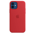 APPLE SILICONE MHL63ZM/A  CASE IPHONE 12 / 12 PRO RED OPEN PACKAGE