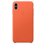 APPLE LEATHER CASE MVFY2ZM/A IPHONE XS MAX SUNSET ORYGINALNA PLOMBA
