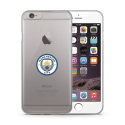 MANCHESTER CITY FC CASE ETUI TPU IPHONE 7 / 8 CLEAR