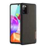Dux Ducis Fino etui pokrowiec pokryty nylonowym materiałem Samsung Galaxy A42 5G czarny