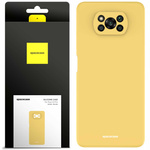 Spacecase Etui Silicone Case Poco X3 Pro/NFC yellow