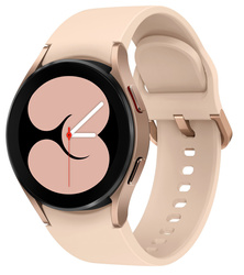 [OUTLET] Samsung Galaxy Watch4 40mm BT R860N Rose Gold with Rubber Band Pink Grade ABC
