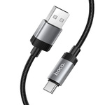 Kabel USB A do USB C Hoco 3A 1 m X117 czarny