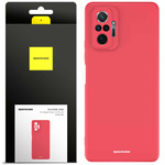 Spacecase Etui Silicone Case Redmi Note 10 Pro red