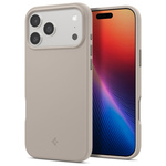 Etui Spigen Silicone Fit MAG MagSafe do  iPhone 17 Pro stone